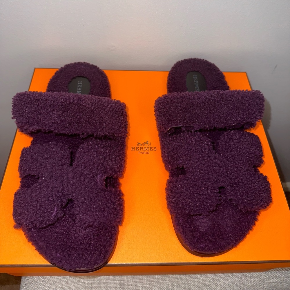 100% Authentic Hermes Wool Chypre Sandal